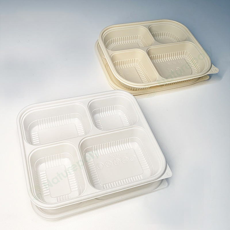 PLA Take Out Containers & Lids - Image 1